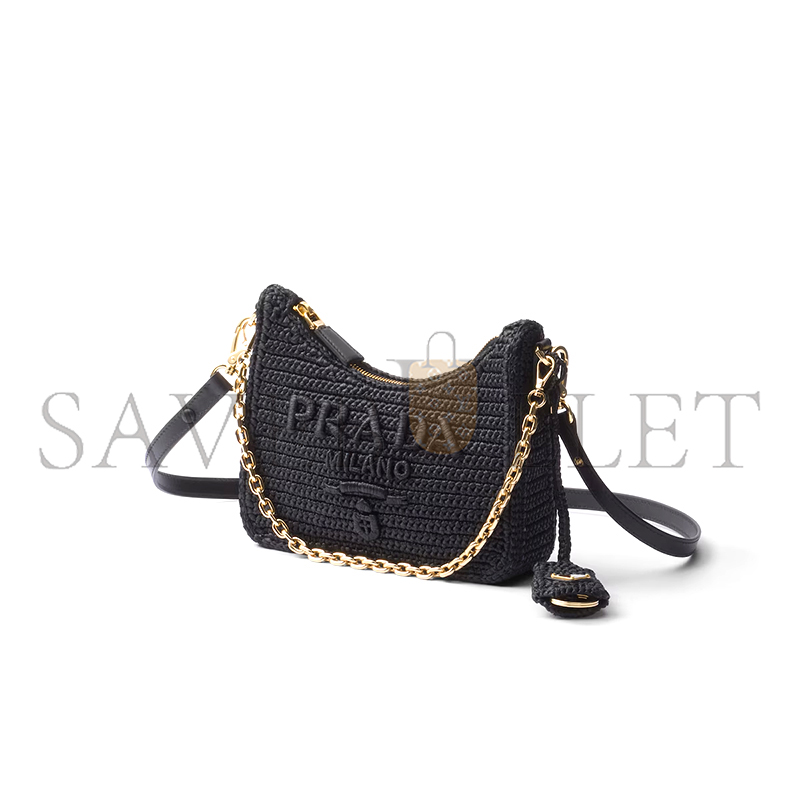 PRADA RE-EDITION MINI CROCHET BAG 1BC204 (22*18*6cm)